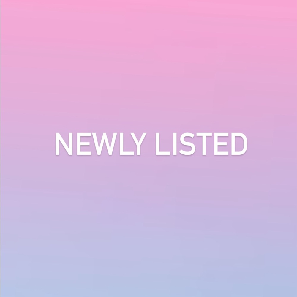 newly listed clothes!